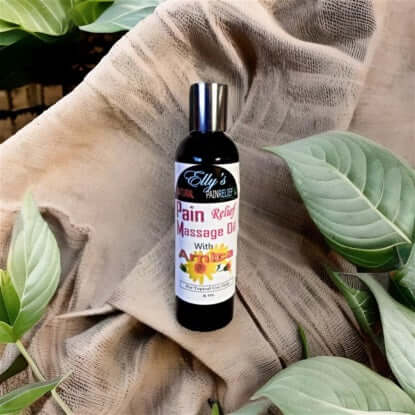 Massage oil, plant based for joint and muscle discomfort