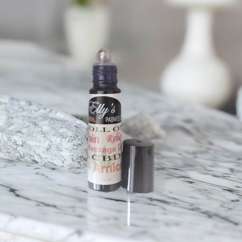 Roll on massage oil for joint comfort compact size