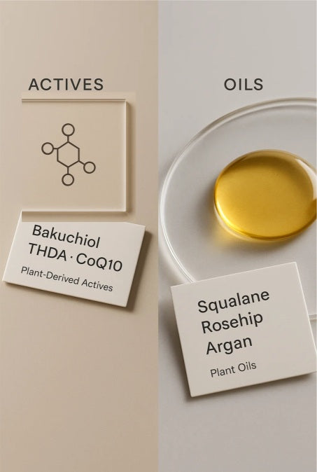 Actives vs Plant-Based Oils
