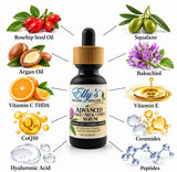 Advanced Face, Neck & Chest Serum | Hyaluronic Acid + Ceramides + Peptides