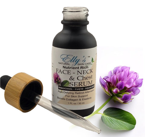 Bakuchiol Face, Neck & Chest Serum | Vitamin C THDA