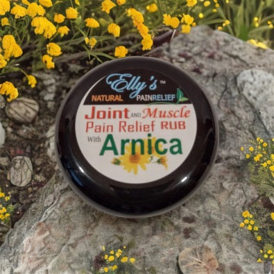 Pain Rub | Joint and Muscle Pain Relief | Arnica and Ginger | All Natural