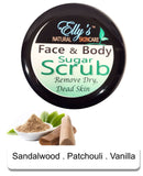 remove stubborn callouses with all natural sugar scrub